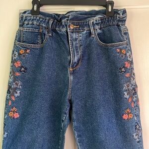 Stretch Floral Jeans